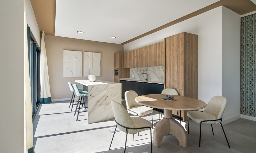 Penthouse neuf et prêt à emménager avec vue sur la mer à vendre sur le New Golden Mile entre Marbella et Estepona 777595