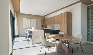 Penthouse neuf et prêt à emménager avec vue sur la mer à vendre sur le New Golden Mile entre Marbella et Estepona 777595 