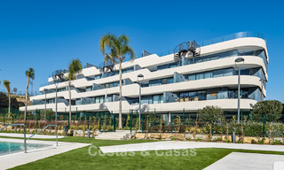 Penthouse neuf et prêt à emménager avec vue sur la mer à vendre sur le New Golden Mile entre Marbella et Estepona 777602 