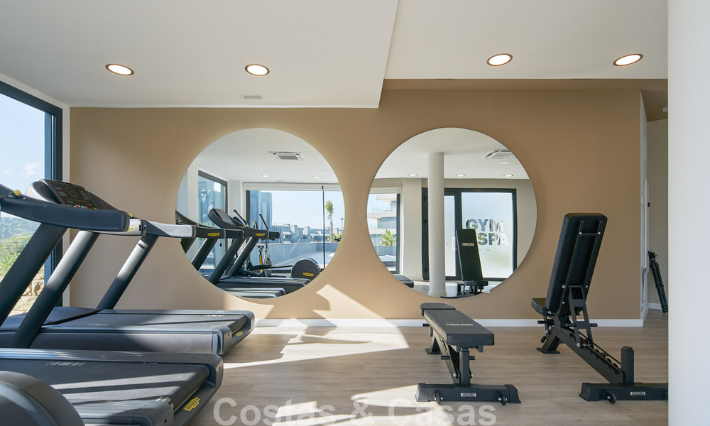 Penthouse neuf et prêt à emménager avec vue sur la mer à vendre sur le New Golden Mile entre Marbella et Estepona 777610