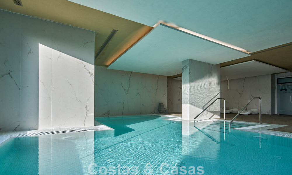 Penthouse neuf et prêt à emménager avec vue sur la mer à vendre sur le New Golden Mile entre Marbella et Estepona 777612