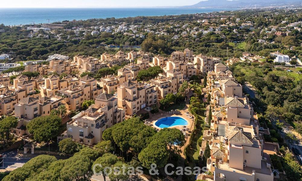 Magnifique penthouse en duplex à vendre, à distance de marche des commodités et de la plage à Elviria, Marbella 777778