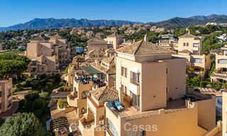 Magnifique penthouse en duplex à vendre, à distance de marche des commodités et de la plage à Elviria, Marbella 777789 