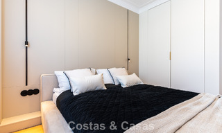 Villa en rangée de conception moderniste avec vue sur la mer à vendre dans un complexe de premier plan à Mijas Costa, Costa del Sol 777851 