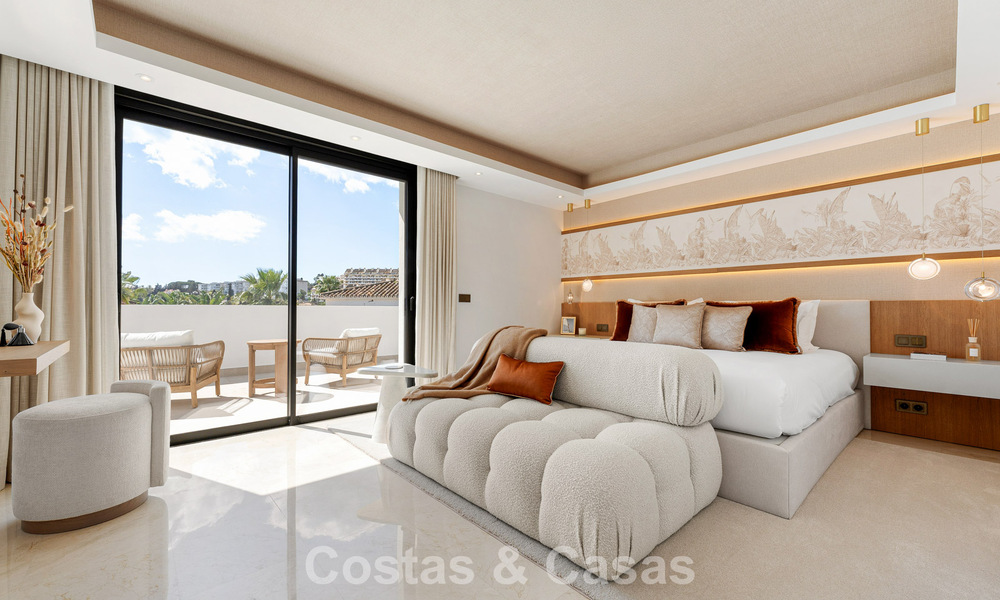 Prestigieuse villa de luxe rénovée de style traditionnel à vendre dans un quartier résidentiel calme de Nueva Andalucia, Marbella 778134