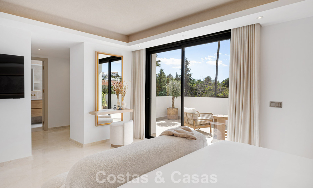 Prestigieuse villa de luxe rénovée de style traditionnel à vendre dans un quartier résidentiel calme de Nueva Andalucia, Marbella 778135