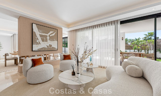 Prestigieuse villa de luxe rénovée de style traditionnel à vendre dans un quartier résidentiel calme de Nueva Andalucia, Marbella 778145 