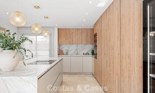 Prestigieuse villa de luxe rénovée de style traditionnel à vendre dans un quartier résidentiel calme de Nueva Andalucia, Marbella 778147 