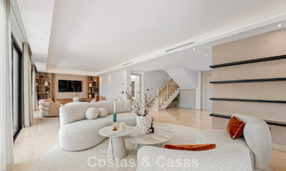 Prestigieuse villa de luxe rénovée de style traditionnel à vendre dans un quartier résidentiel calme de Nueva Andalucia, Marbella 778151 