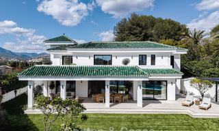 Prestigieuse villa de luxe rénovée de style traditionnel à vendre dans un quartier résidentiel calme de Nueva Andalucia, Marbella 778154 