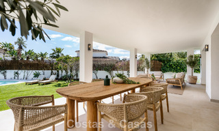 Prestigieuse villa de luxe rénovée de style traditionnel à vendre dans un quartier résidentiel calme de Nueva Andalucia, Marbella 778155 