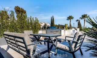 Penthouse moderne rénové à vendre dans la vallée du golf de Nueva Andalucia, Marbella 778036 