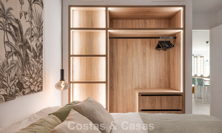 Penthouse moderne rénové à vendre dans la vallée du golf de Nueva Andalucia, Marbella 778037 