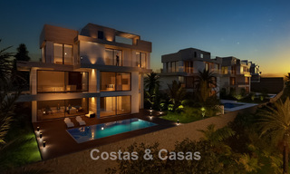 Nouveau lancement. 14 villas de luxe sophistiquées avec vue sur la mer à vendre sur le parcours de golf à l'ouest du centre d'Estepona 778026 