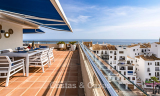 Penthouse avec vue phénoménale sur la mer à vendre à deux pas de toutes les commodités et de la plage à Puerto Banus, Marbella 778097 