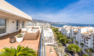 Penthouse avec vue phénoménale sur la mer à vendre à deux pas de toutes les commodités et de la plage à Puerto Banus, Marbella 778108 