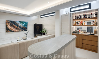 Villa de luxe moderniste avec vue sur la mer à vendre dans un quartier résidentiel privilégié à Nueva Andalucia, Marbella 778301 