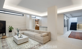 Villa de luxe moderniste avec vue sur la mer à vendre dans un quartier résidentiel privilégié à Nueva Andalucia, Marbella 778302 