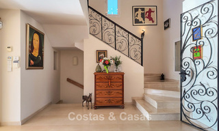 Villa méditerranéenne avec vue sur les fairways à vendre dans un cadre de golf de la vallée de Nueva Andalucia, Marbella 778200 