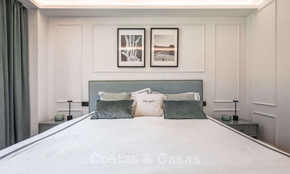 Appartement de 3 chambres avec jardin entièrement rénové à vendre dans un complexe de luxe à Marbella - Benahavis 778517