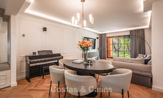 Appartement de 3 chambres avec jardin entièrement rénové à vendre dans un complexe de luxe à Marbella - Benahavis 778540 