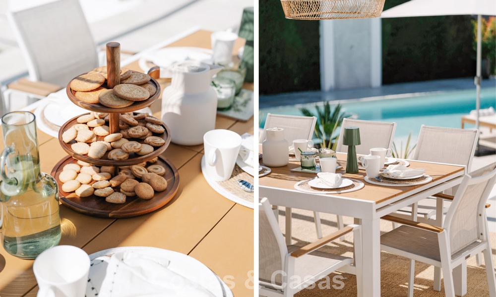 Villa rénovée à vendre dans un style architectural andalou moderne à Nueva Andalucia, Marbella 778561