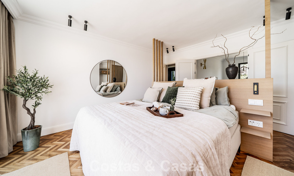 Villa rénovée à vendre dans un style architectural andalou moderne à Nueva Andalucia, Marbella 778565