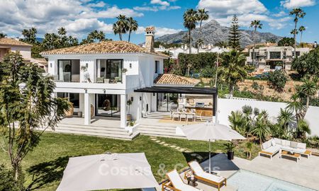 Villa rénovée à vendre dans un style architectural andalou moderne à Nueva Andalucia, Marbella 778567