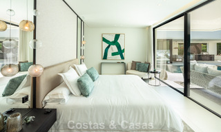 Villa de luxe au design élégant à vendre entourée de terrains de golf dans la vallée de Nueva Andalucia, Marbella 778786 