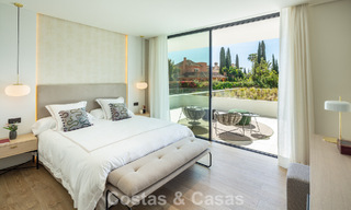 Villa de luxe au design élégant à vendre entourée de terrains de golf dans la vallée de Nueva Andalucia, Marbella 778791 