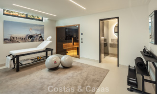 Villa de luxe au design élégant à vendre entourée de terrains de golf dans la vallée de Nueva Andalucia, Marbella 778794 