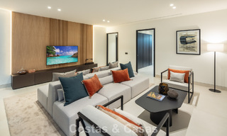 Villa de luxe au design élégant à vendre entourée de terrains de golf dans la vallée de Nueva Andalucia, Marbella 778795 