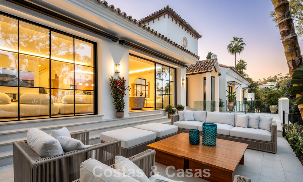 Superbe villa de luxe à vendre à l'architecture méditerranéenne contemporaine dans un complexe de golf, Marbella - Benahavis 778431