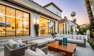 Superbe villa de luxe à vendre à l'architecture méditerranéenne contemporaine dans un complexe de golf, Marbella - Benahavis 778431 