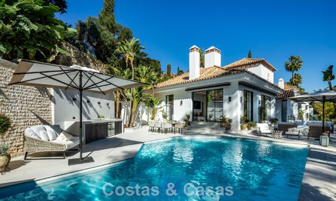 Superbe villa de luxe à vendre à l'architecture méditerranéenne contemporaine dans un complexe de golf, Marbella - Benahavis 778434