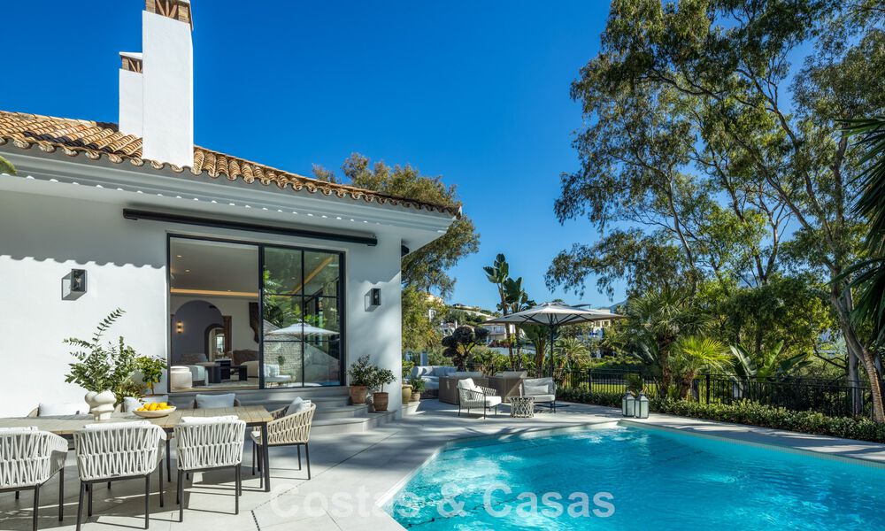 Superbe villa de luxe à vendre à l'architecture méditerranéenne contemporaine dans un complexe de golf, Marbella - Benahavis 778435