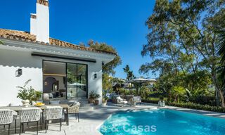 Superbe villa de luxe à vendre à l'architecture méditerranéenne contemporaine dans un complexe de golf, Marbella - Benahavis 778435 