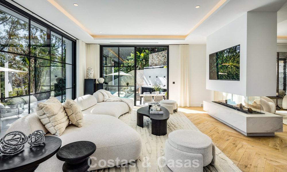 Superbe villa de luxe à vendre à l'architecture méditerranéenne contemporaine dans un complexe de golf, Marbella - Benahavis 778436