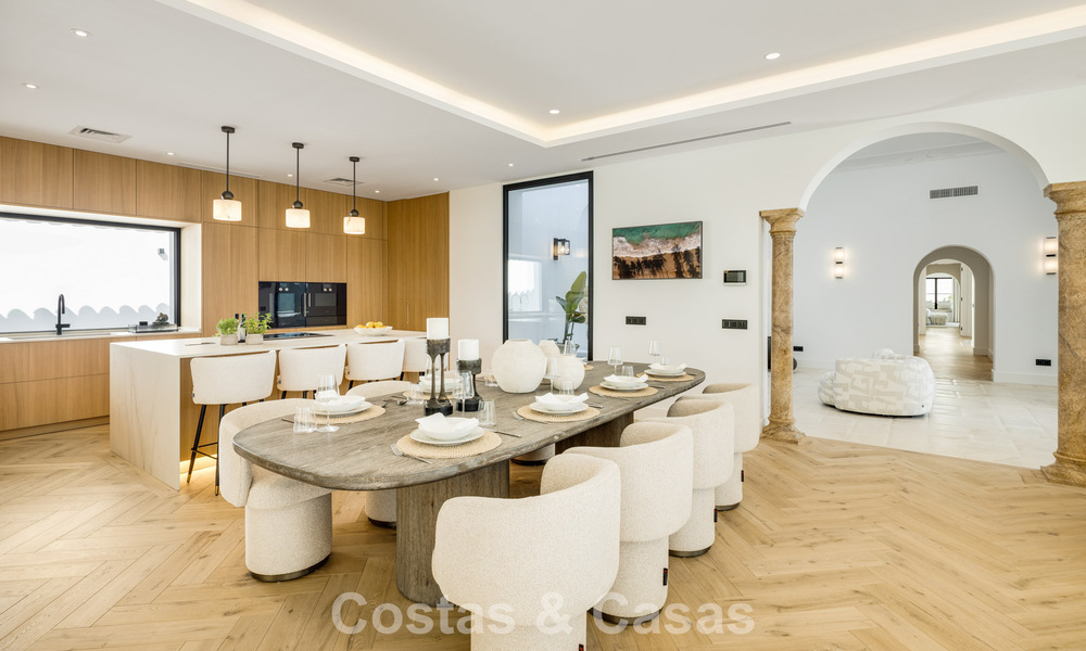 Superbe villa de luxe à vendre à l'architecture méditerranéenne contemporaine dans un complexe de golf, Marbella - Benahavis 778438