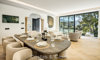 Superbe villa de luxe à vendre à l'architecture méditerranéenne contemporaine dans un complexe de golf, Marbella - Benahavis 778440 