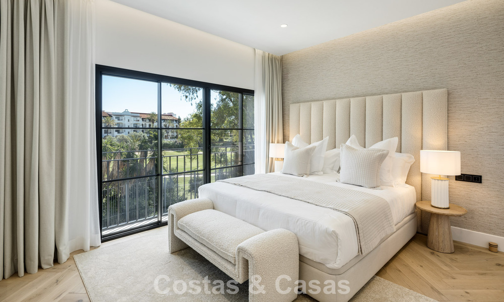 Superbe villa de luxe à vendre à l'architecture méditerranéenne contemporaine dans un complexe de golf, Marbella - Benahavis 778443