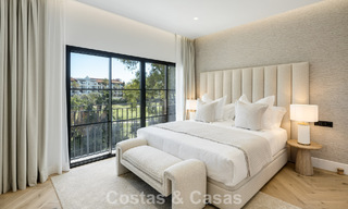 Superbe villa de luxe à vendre à l'architecture méditerranéenne contemporaine dans un complexe de golf, Marbella - Benahavis 778443 