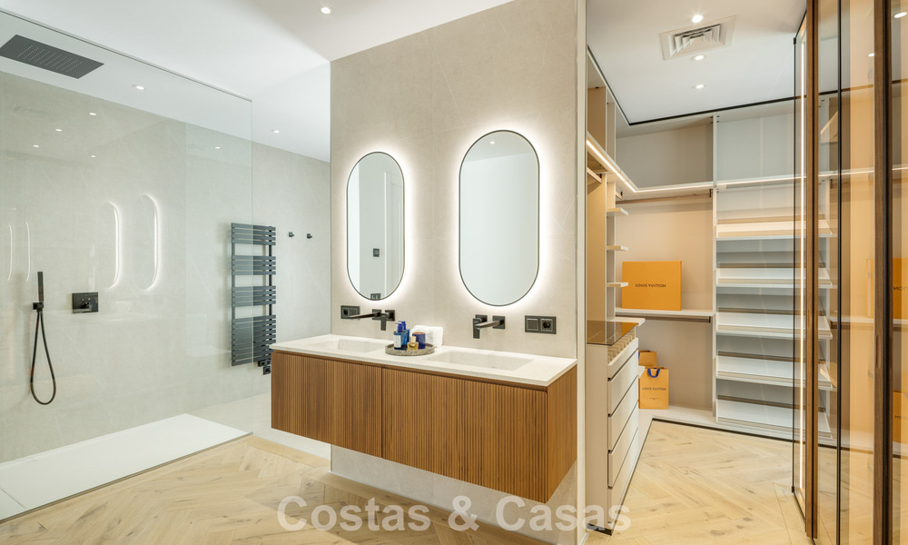 Superbe villa de luxe à vendre à l'architecture méditerranéenne contemporaine dans un complexe de golf, Marbella - Benahavis 778444