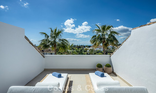 Magnifique penthouse en duplex rénové à vendre dans un complexe exclusif sur le prestigieux Golden Mile de Marbella 778624 