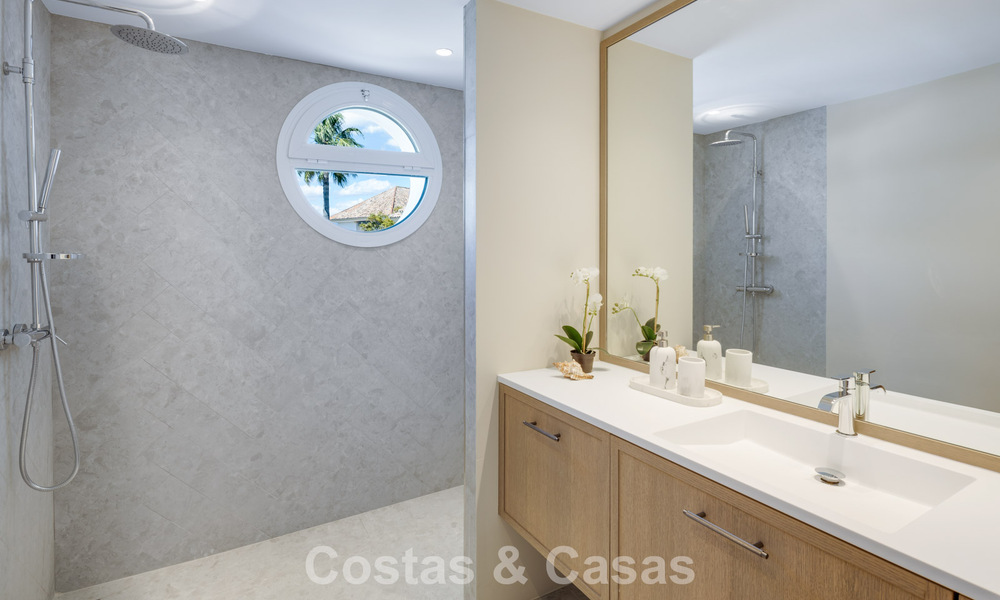 Magnifique penthouse en duplex rénové à vendre dans un complexe exclusif sur le prestigieux Golden Mile de Marbella 778630