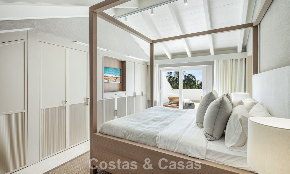 Magnifique penthouse en duplex rénové à vendre dans un complexe exclusif sur le prestigieux Golden Mile de Marbella 778634