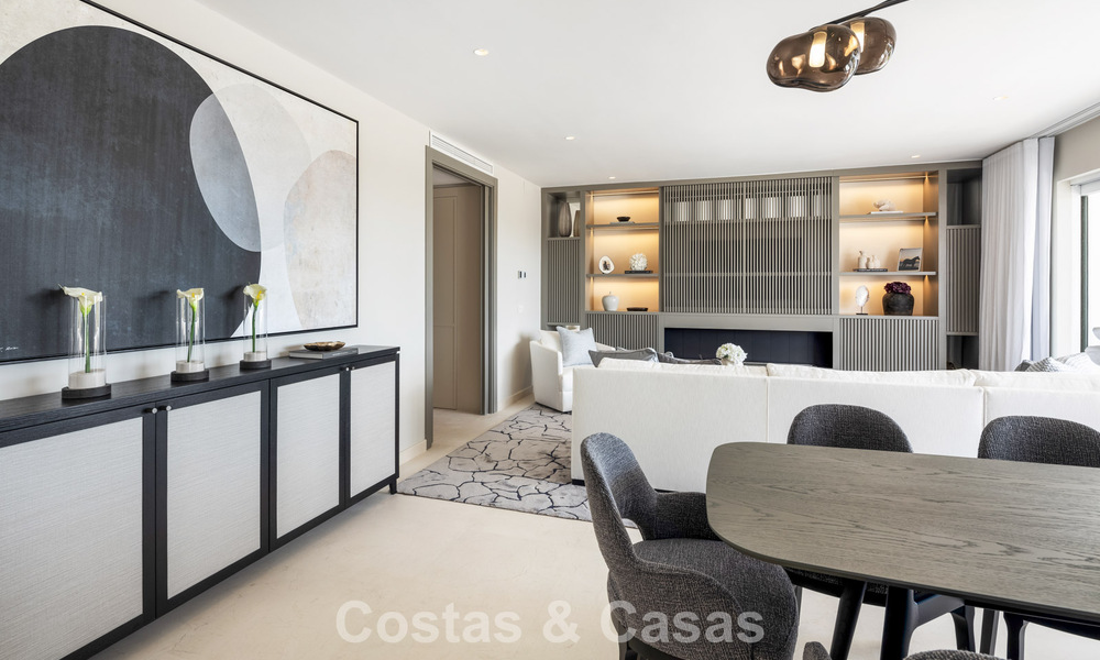 Magnifique penthouse en duplex rénové à vendre dans un complexe exclusif sur le prestigieux Golden Mile de Marbella 778639