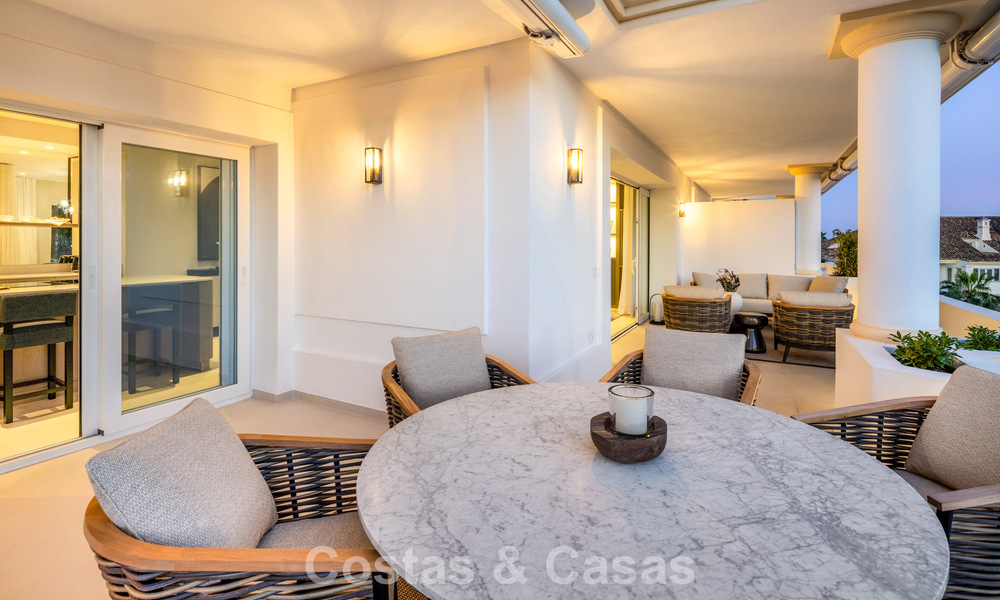 Magnifique penthouse en duplex rénové à vendre dans un complexe exclusif sur le prestigieux Golden Mile de Marbella 778647