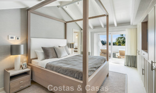 Penthouse en duplex rénové à vendre dans un complexe de luxe fermé sur le très recherché Golden Mile de Marbella 778664 