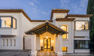 Villa de luxe raffinée de style méditerranéen moderne à vendre avec vue sur la mer dans un complexe fermé sur le Golden Mile de Marbella 778752 